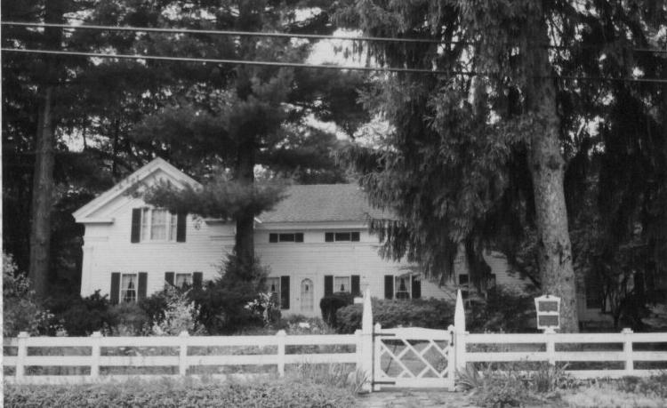 Avon's first settler, Wilbur Cahoon, built this framed Greek Revival home in 1825, one year before he passed away.